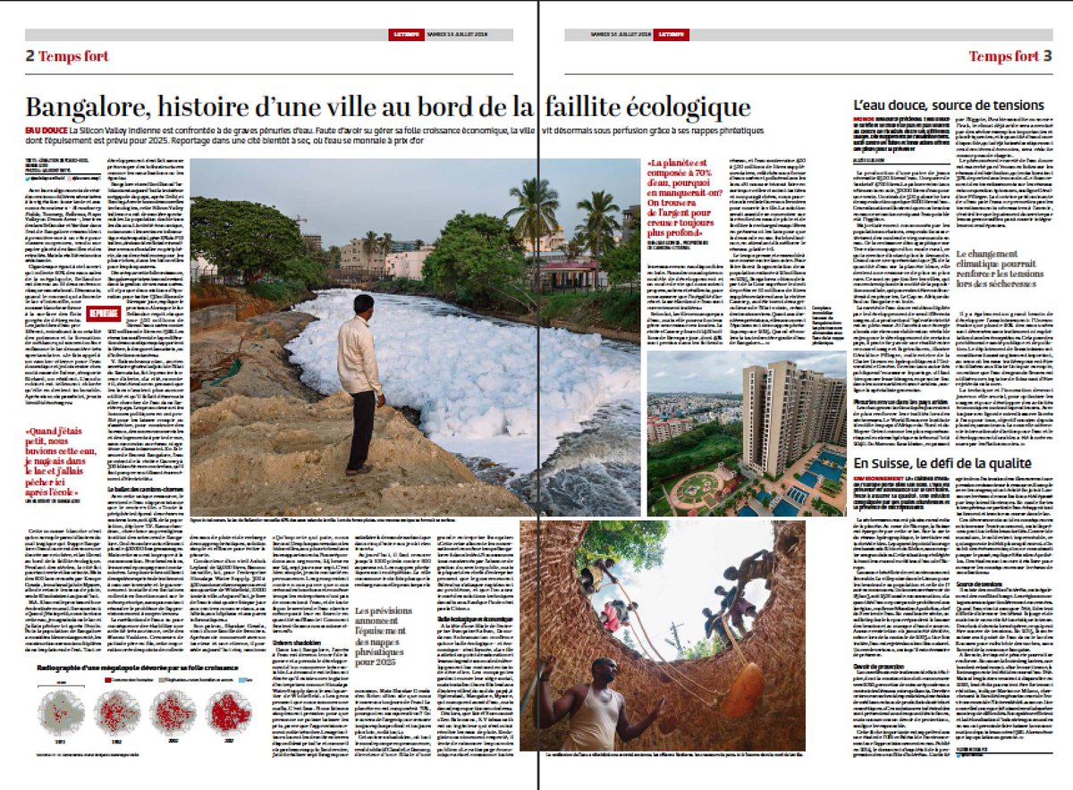 CollectifArgos's tweet photo. Une ville majeure, sans eau... c'est le scénario catastrophe de #Bangalore en #Inde la crise de l'eau est déjà là ! Reportage de @Sebdaycardheid  et @weylLaurent aujourd'hui dans @letemps https://t.co/9LBOd0ogoM