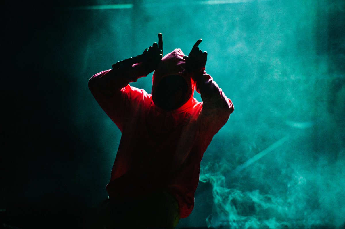 jordhughesphoto's tweet photo. .@Skepta headlining @LoveboxFestival last night 👹🔥 https://t.co/vWQFZXzcPm