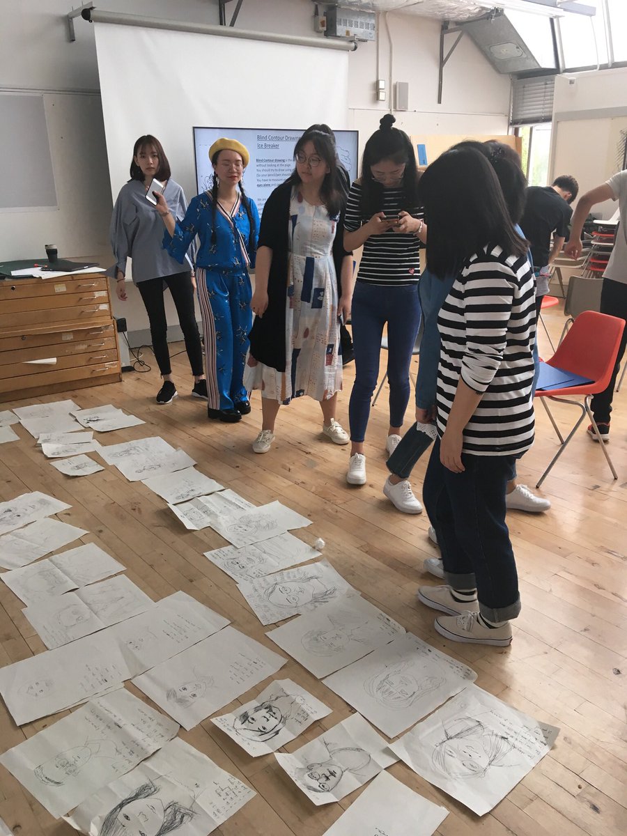 tomaszjohn84's tweet photo. @UniCreativeArts #ucapsead students are settling in well. The programme follows #CLIL approach effectively utilising target language within art, design and media #tleap #presessional #EAP https://t.co/RQM81MAvrf