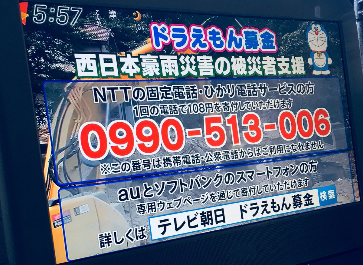 朝日 スマホ 募金 テレビ ドラえもん 「ドラえもん募金してみた」super_HRDのブログ ｜