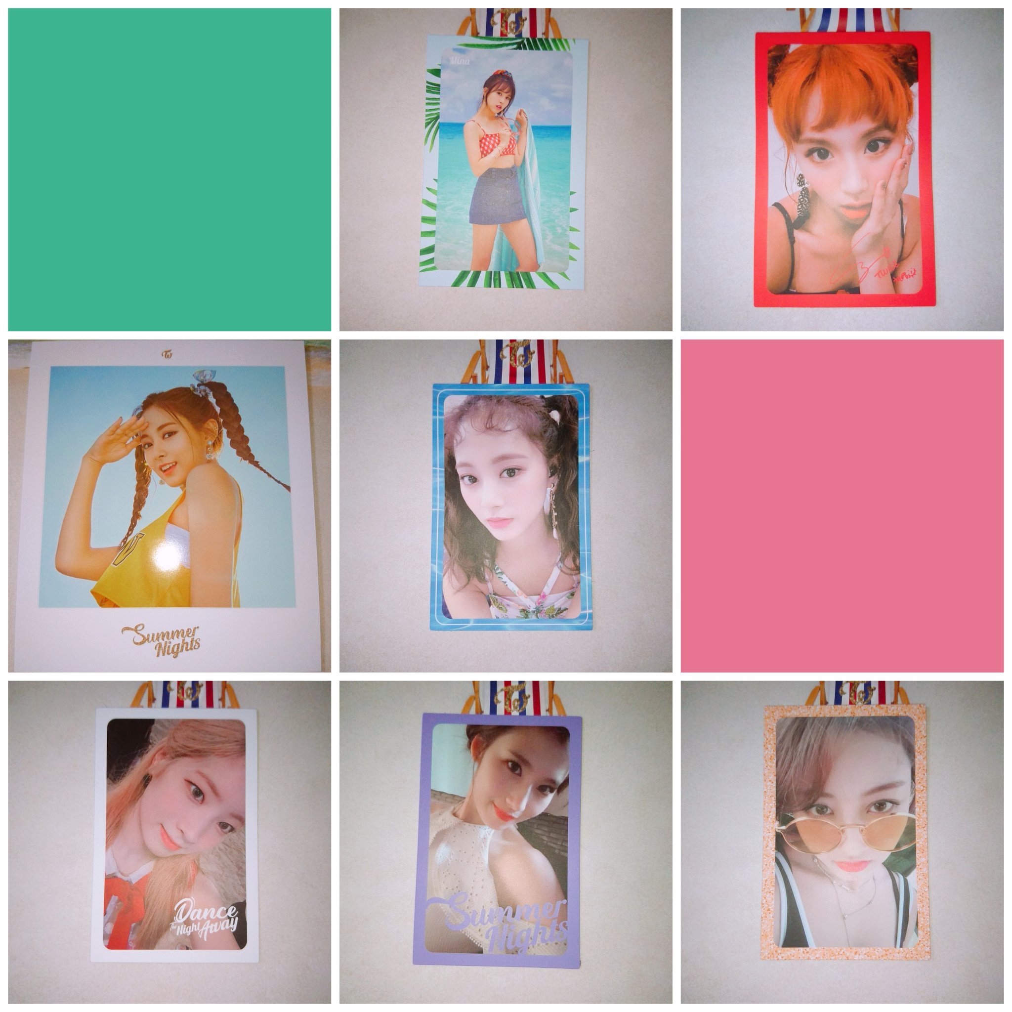 TWICE サナ SUMMER NIGHTS トレカ サノク アイドル