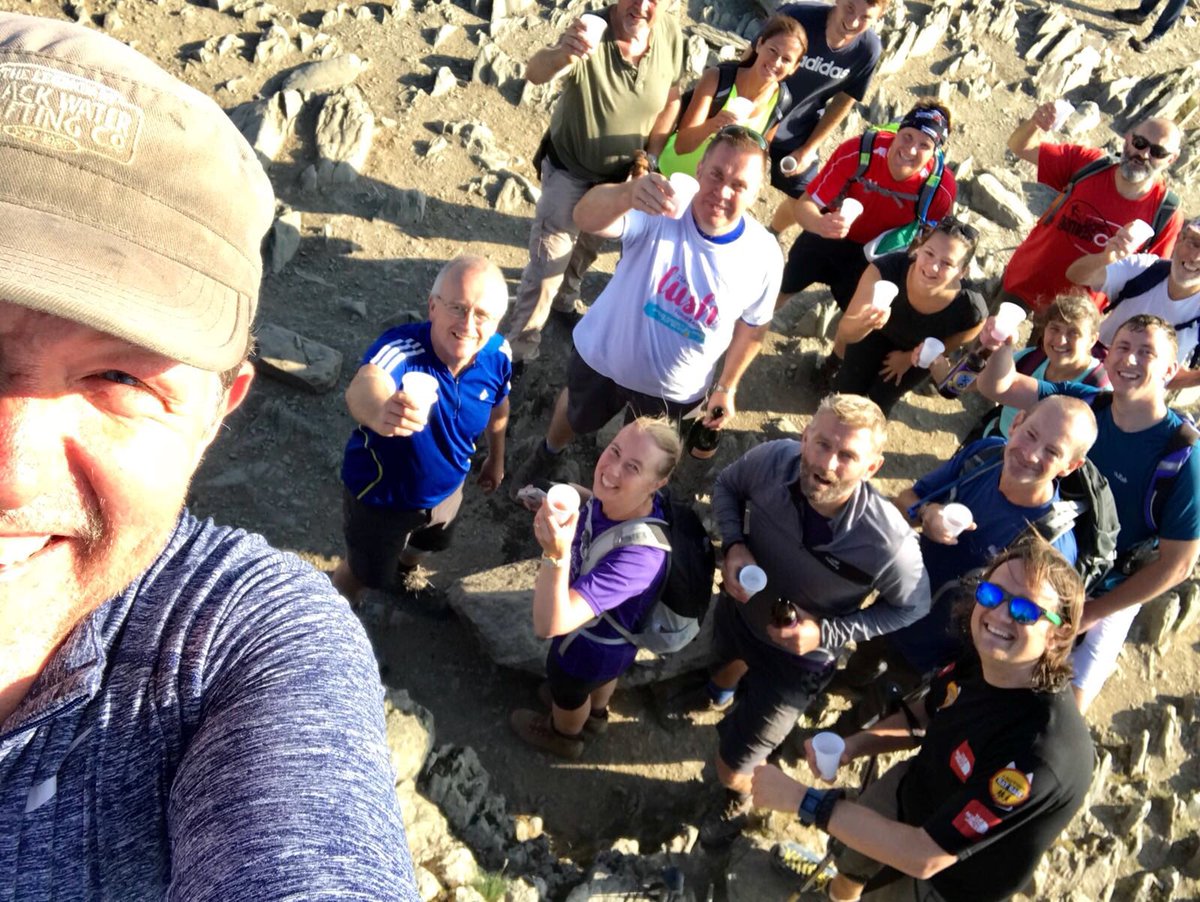 HannahPCrane's tweet image. I’m afraid I didn’t have the energy (or the phone battery!) to post this yesterday but here we are at the Snowdon Summit!!! It took a long time but everyone made it and everyone was amazing!!!! justgiving.com/teams/MarksMou… #MarksMountains today I am very proud of myself and the team!