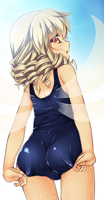 あまりに暑いから気分だけでも涼しくなってもらうために過去同人からスク水ルナチャを
#ルナチャイルド 