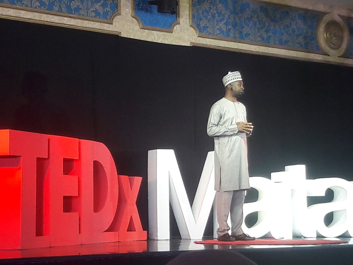 MB_Umara's tweet photo. @alkayy speaking at the @TEDxMaitama on the Northeast, insurgency and Humanitarian Crisis.
#WhatNow #tedxmaitama2018 https://t.co/ta1KSzI5MT