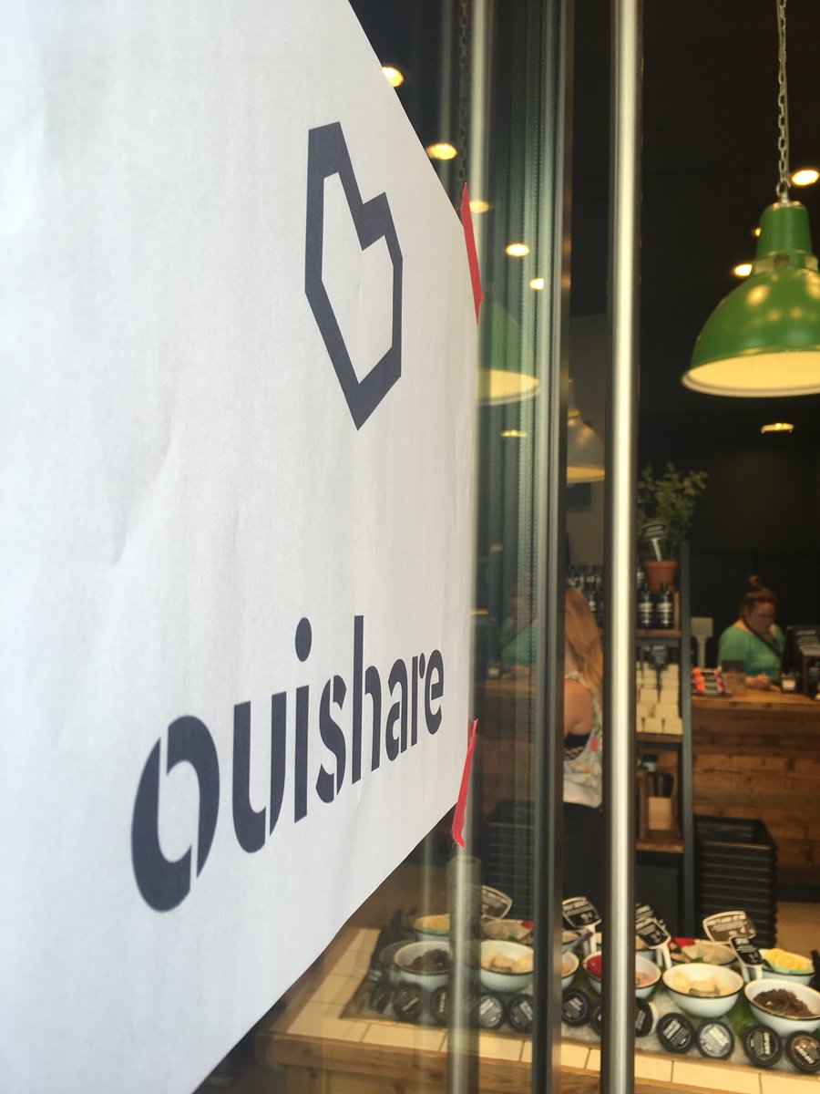 KoKonsum's tweet photo. RT @OuiShare_de: Heute sind wir zu Gast bei @LushDeutschland in #München und veranstalten eine #CharityPotParty kommt vorbei! https://t.co/yT9zsth6n5