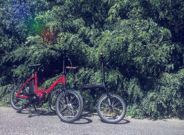 Du soleil + un vélo électrique = combo gagnant pour faire une balade un 14 juillet! Bonne fête nationale à vous! 🇫🇷🚲