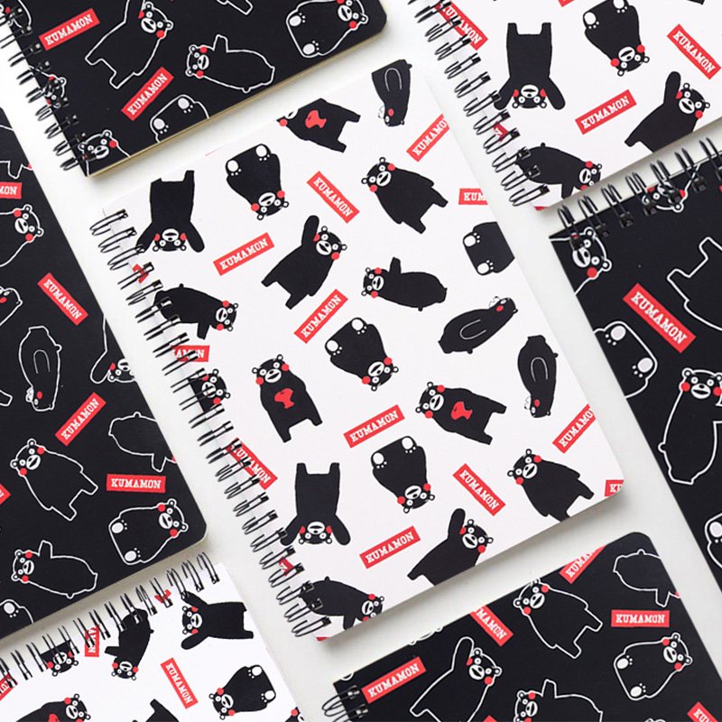 eymhouse's tweet image. #EYMhouse Kumamon Cuteness Spiral Ruled Notebook A5
Rp 34.000

Buku tulis bergaris dengan sampul bertema pola maskot beruang hitam lucu berpipi merah dari Jepang, Kumamon! Dijilid spiral agar buku bisa dibuka lebar dan halamannya tidak mudah terlepas.
