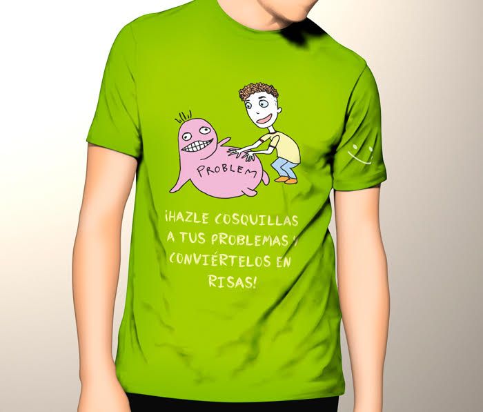 Hazle cosquillas a los problemas y conviértelos en risas. ¿Conoces nuestra tienda de camisetas? Otra manera de recordarte y recordar a otros lo importante.
buff.ly/2IBfrtZ
#MetodoEmotraining #Inspiración #disfrute