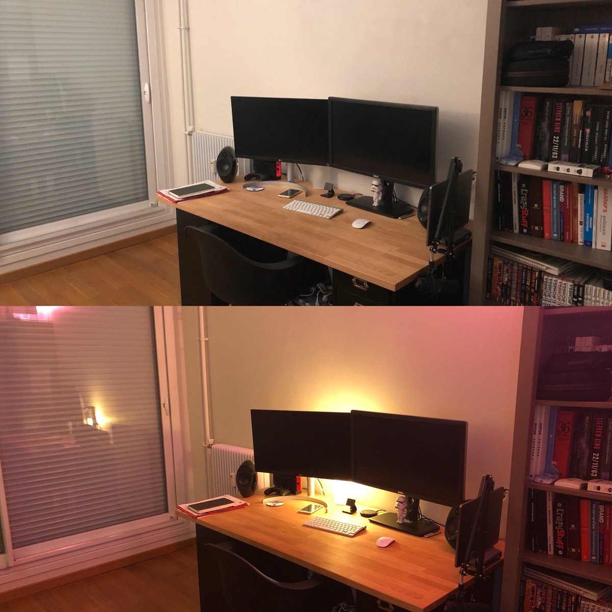 MLaroche_com's tweet image. Il y a un avant et après #philipshue ! @Demooz_Fr  @tweethue #trybeforeyoubuy #smartlightning