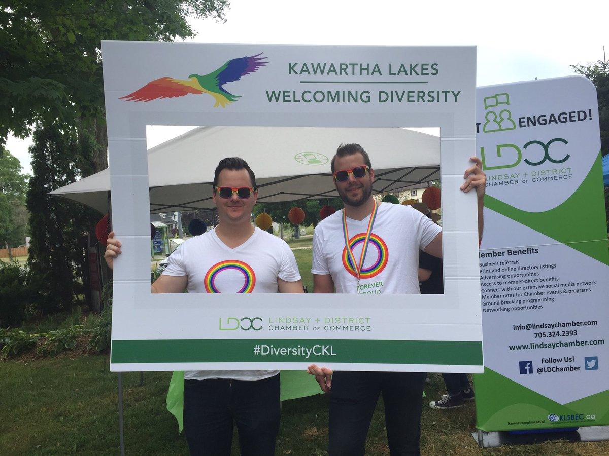 Proudly Supporting Kawartha Lakes Pride &amp; The Lindsay District Chamber of Commerce #ForeverProud