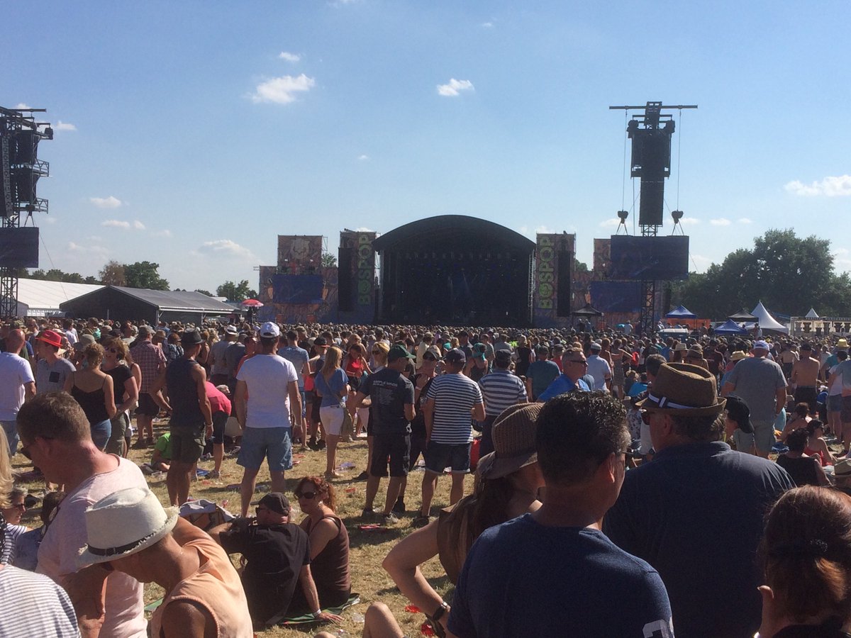 Klaar voor de optredens van <a href="/A/">Ani</a>-HA en <a href="/SimpleMinds/">simpleminds</a> op #Bospop