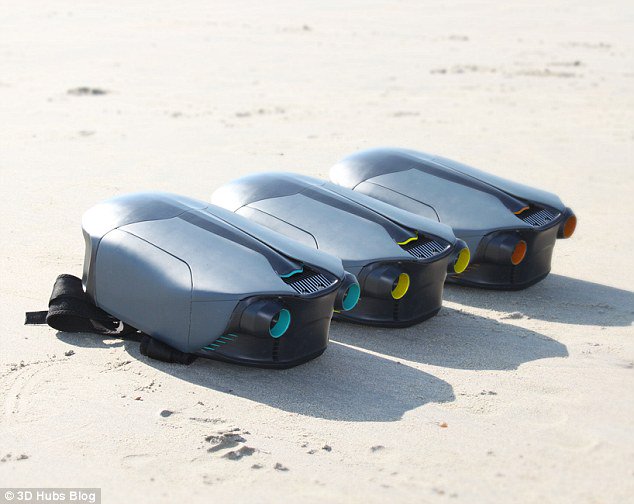 eezitec's tweet photo. Design student collaborates with @3DHubs to develop CUDA, an underwater #jetpack made up of 45 #3Dprinted parts. More on our blog: https://t.co/QB2Lhm8rum #eezitec #3dprinting https://t.co/WGtr0lmURj