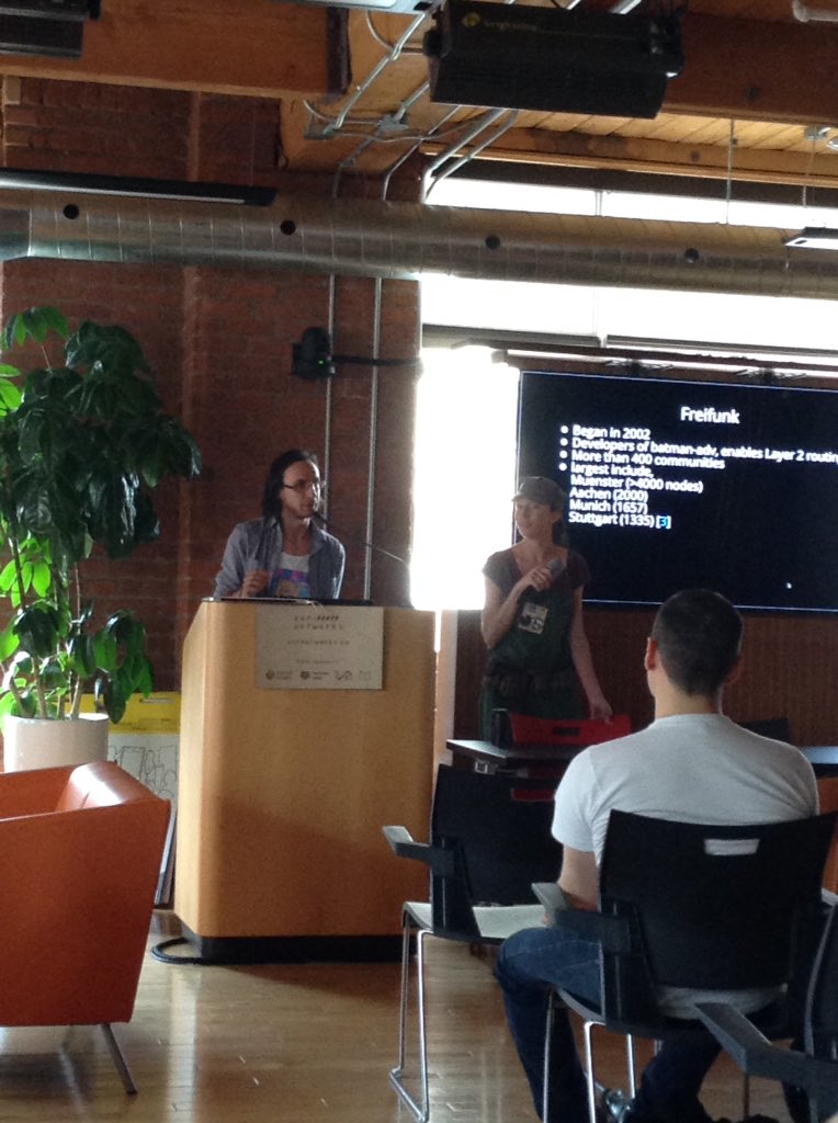 lizgallo's tweet image. Little bro speaking at the @_ournetworks conference. #proudbigsister #learning #diyinternet