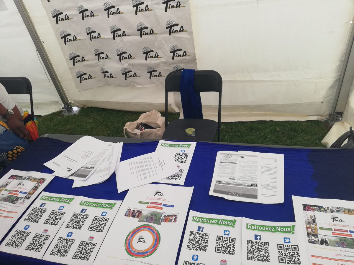 TINA_ASSO's tweet photo. #EnDirect Le stand de @TINA_ASSO à #AfropunkParis c'est des projets #AfroInnovation pour plus d'#impactsocial @blackandabroad https://t.co/HacQOaFcO8