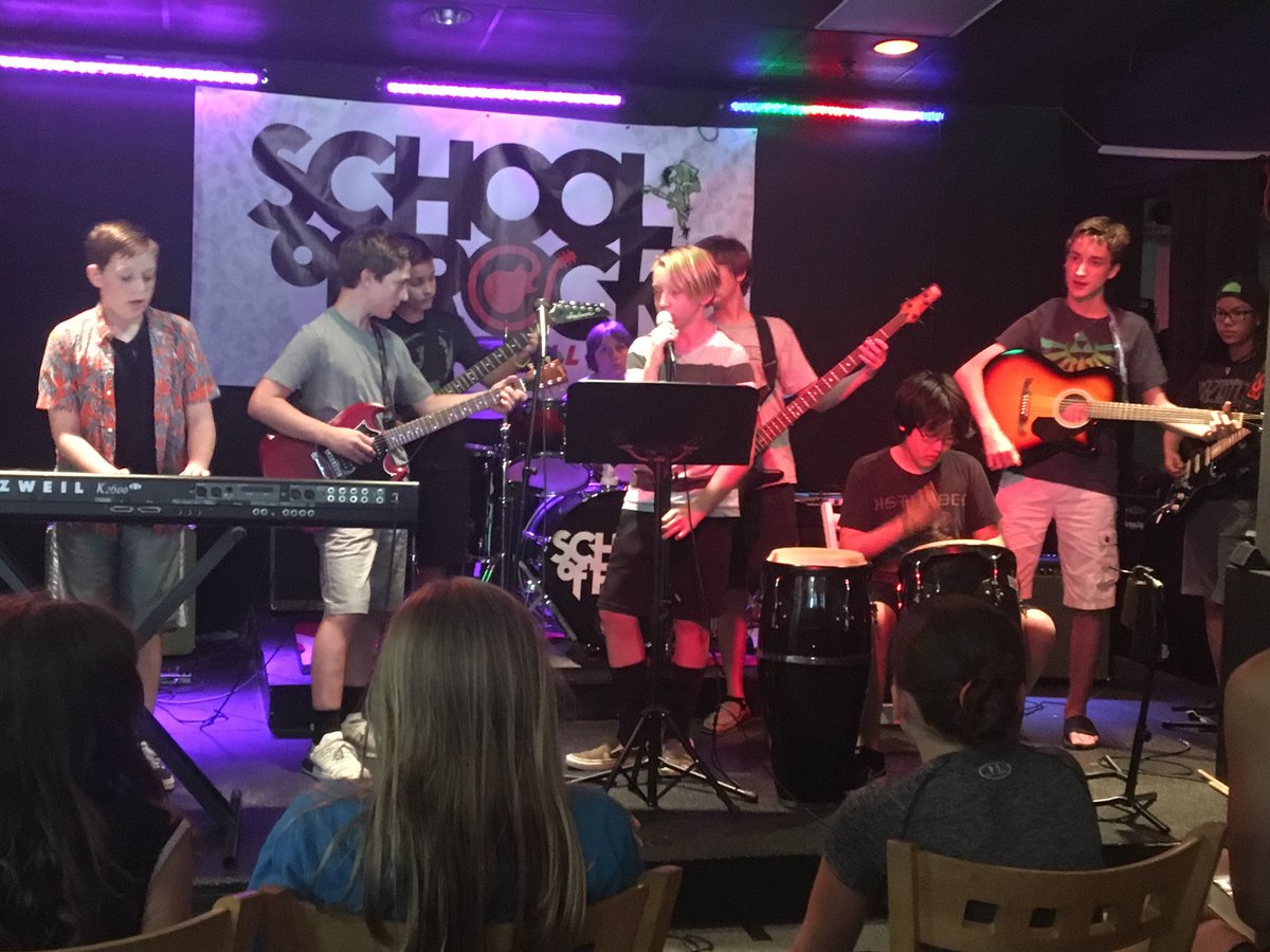 Great performances from our Led Zeppelin camp yesterday!
