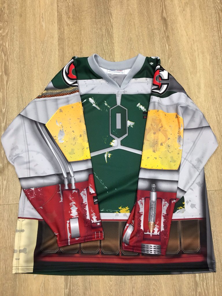 boba fett hockey jersey