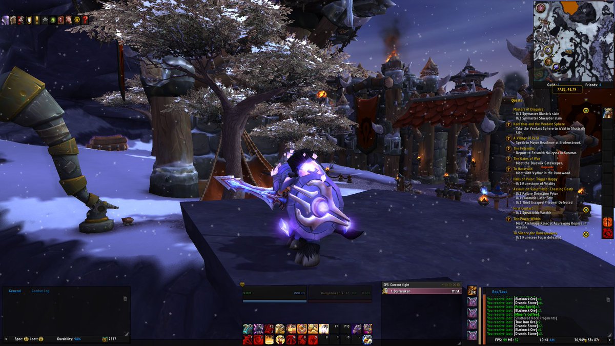 OptoSmash's tweet image. Got my T5 for my Prot Pally!