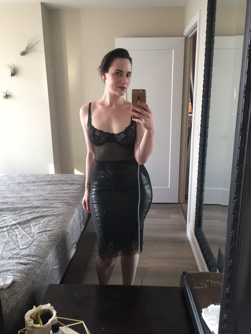 Forgot to post this the other day, I was feeling super cute in my favourite leather skirt! https://t<a href="/tag/therealgfe"class="tags"><span>#therealgfe</span></a>