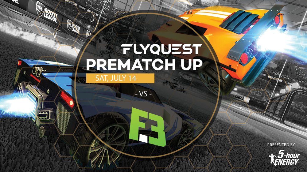 FlyQuest's tweet photo. Kicking off the slate of games today is #FLYRL taking on @FlipSid3Tactics at #NARLI 2 in Toronto. Looking to start off the weekend with a W. Head on over and show the boys some love π!
LIVE π΄: https://t.co/BpyIUHjYTS https://t.co/qwkW4mu43e