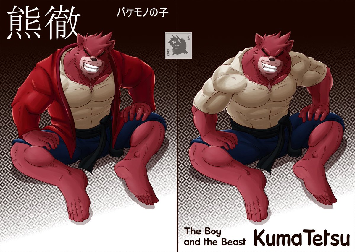 Country Cat Open Commission Another Variants Of Kumatets Pic Is Available For Patrons In Patreon T Co Iqhkgbd77s バケモノの子 熊徹 Boyandbeast Kumatetsu T Co Bn2xuphaly
