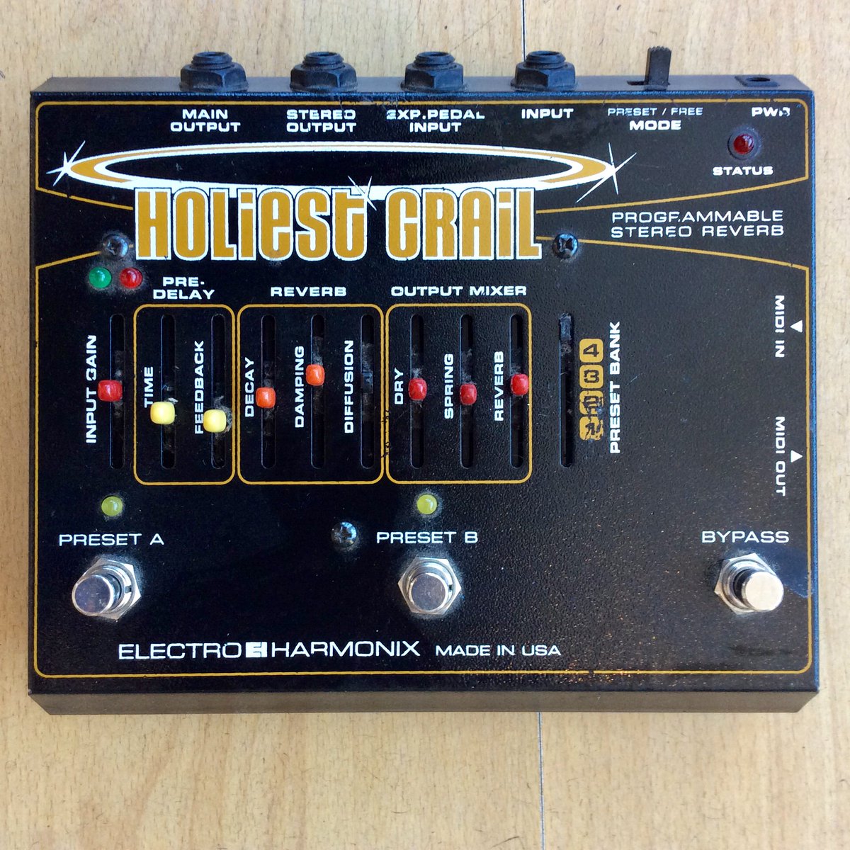 curvysounds's tweet photo. If you are looking for the Holy Grail of Pedals -we have it @curvysounds .In fact it is the Holiest Grail Electro Harmonix Reverb https://t.co/lKt7I7QuXk has the most beautiful, spacey .glimmering Reverb i have ever heard.On sale for £120.come and give it a try. https://t.co/pRRHnnKOAQ