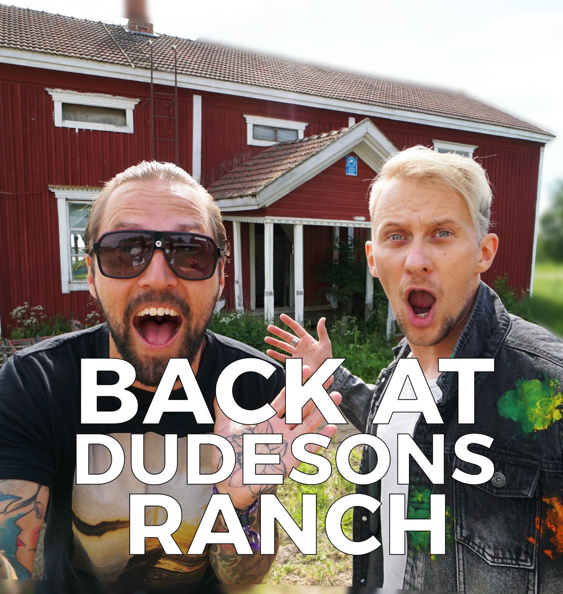 Back at the Dudesons Ranch! New video here youtu.be/N6TvAiU14UY #dudesons #dudesonsranch <a href="/HPDudeson/">HP Parviainen</a>