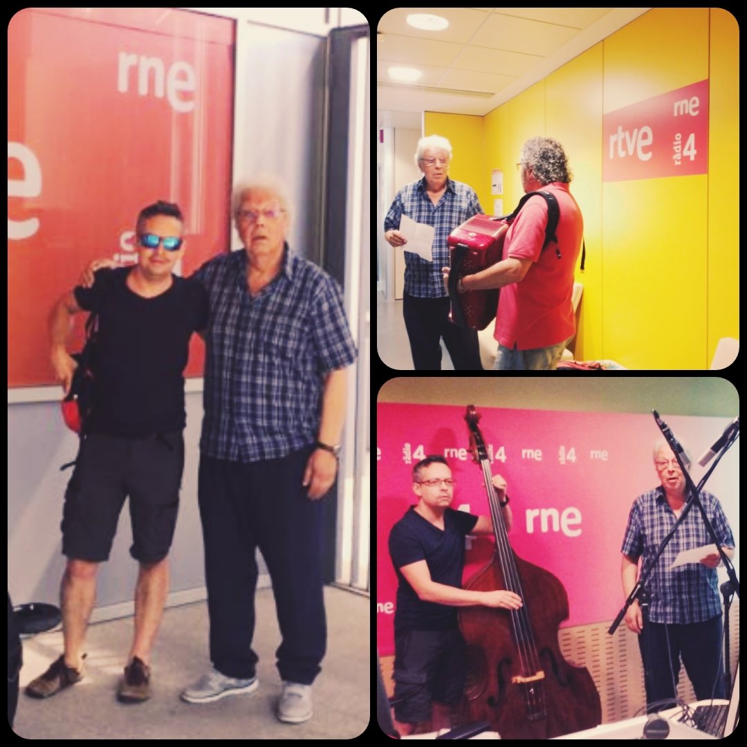 Sortin de la promo a <a href="/radio4_rne/">radio4_rne</a> del programa <a href="/AmicsIConeguts/">Amics i Coneguts</a> cap a Riudovelles (Tàrrega) presentant el darrer CD "Mar d'estrelles" a les 21h30 #amuntiavall #pescadorsdelescala2018