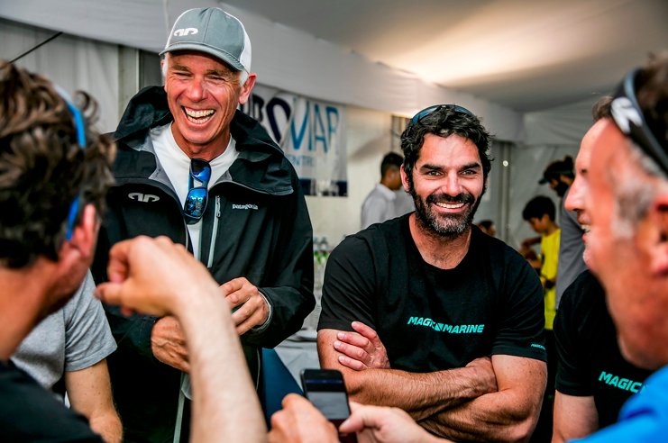 GC32RacingTour's tweet photo. #somethingfortheweekend 
Behind the scenes from sunny ☀️☀️Portugal and the GC32 Lagos Cup 🇵🇹
#happypeople #welovesailing #gc32 https://t.co/AA5fGBD5oK