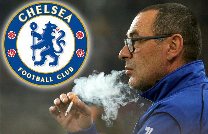 3pleslam's tweet photo. Meet Chelsea's new head coach! Maurizio Sarai https://t.co/aVR8YEmZcm