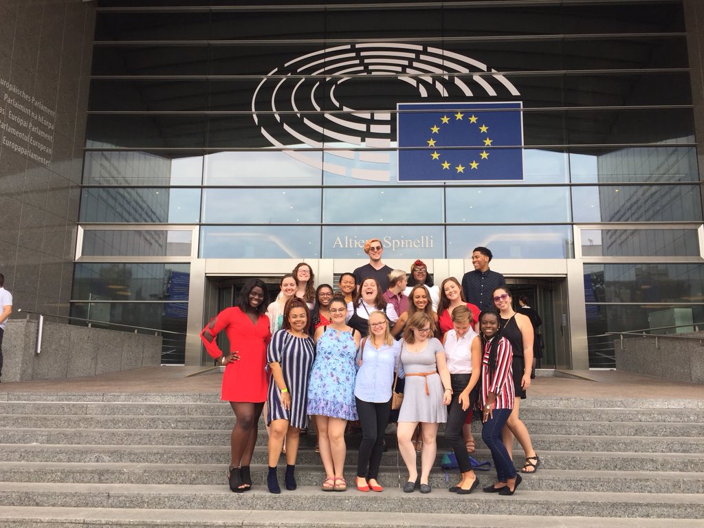 AmsterdamMSU's tweet photo. #MSU students #studyabroad @EUparliament @spartansabroad @MSUGenCen @MSUEnglish @CALMSU  @michiganstateu https://t.co/4mimU4Rc2W