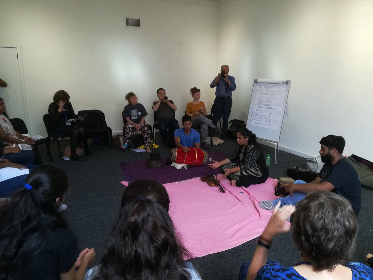 An awesome workshop from <a href="/violinjyotsna/">Jyotsna Srikanth</a> and her colleagues this morning! #nafco2018