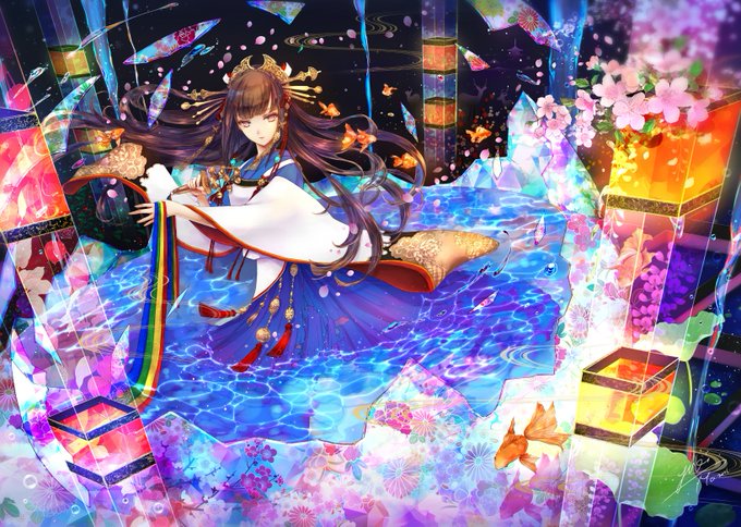 和風イラストのtwitterイラスト検索結果 古い順