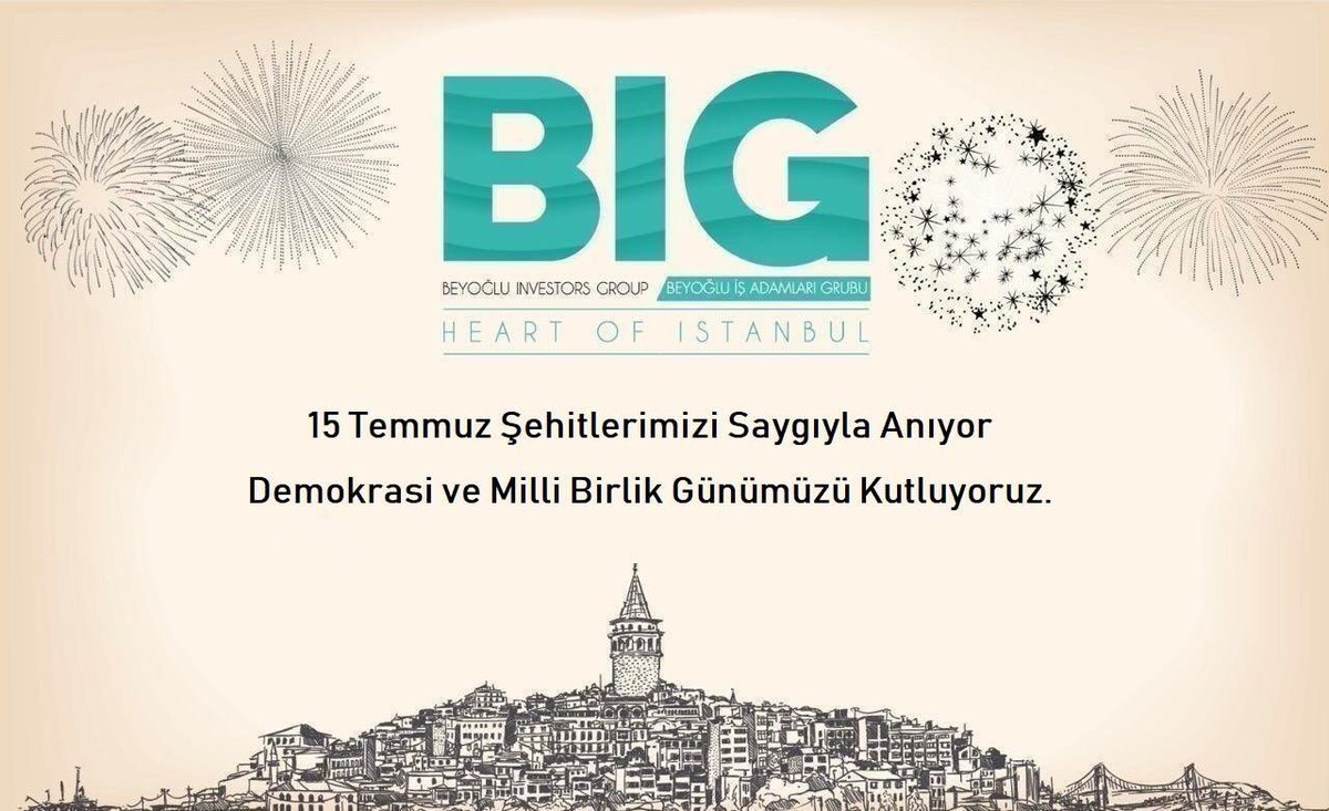15 Temmuz Şehitlerimizi Saygıyla Anıyor
Demokrasi ve Milli Birlik Günümüzü Kutluyoruz. #15TEMMUZDESTANI