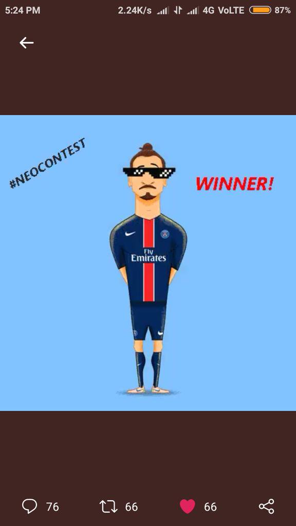 keyur16shah's tweet photo. @NeoSportsTV Here's my perfect screenshot. 
#StopTheGif  #NeoContest 
#ContestAlert #Zlatan 
Join @surajsahu32 @Jasooss @blessedkamal @KatrinasLoverr @marooashish https://t.co/ndejYa5fnI