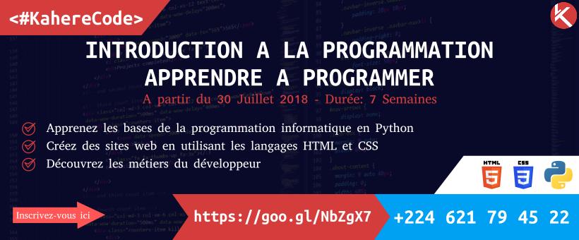 alioukahere's tweet image. Le digitale est de nos jours le domaine qui recrute le plus, avec @kaheretech apprenez ce que c'est la programmation informatique et découvrez les métiers du développeur #kaheretech #kaherecode