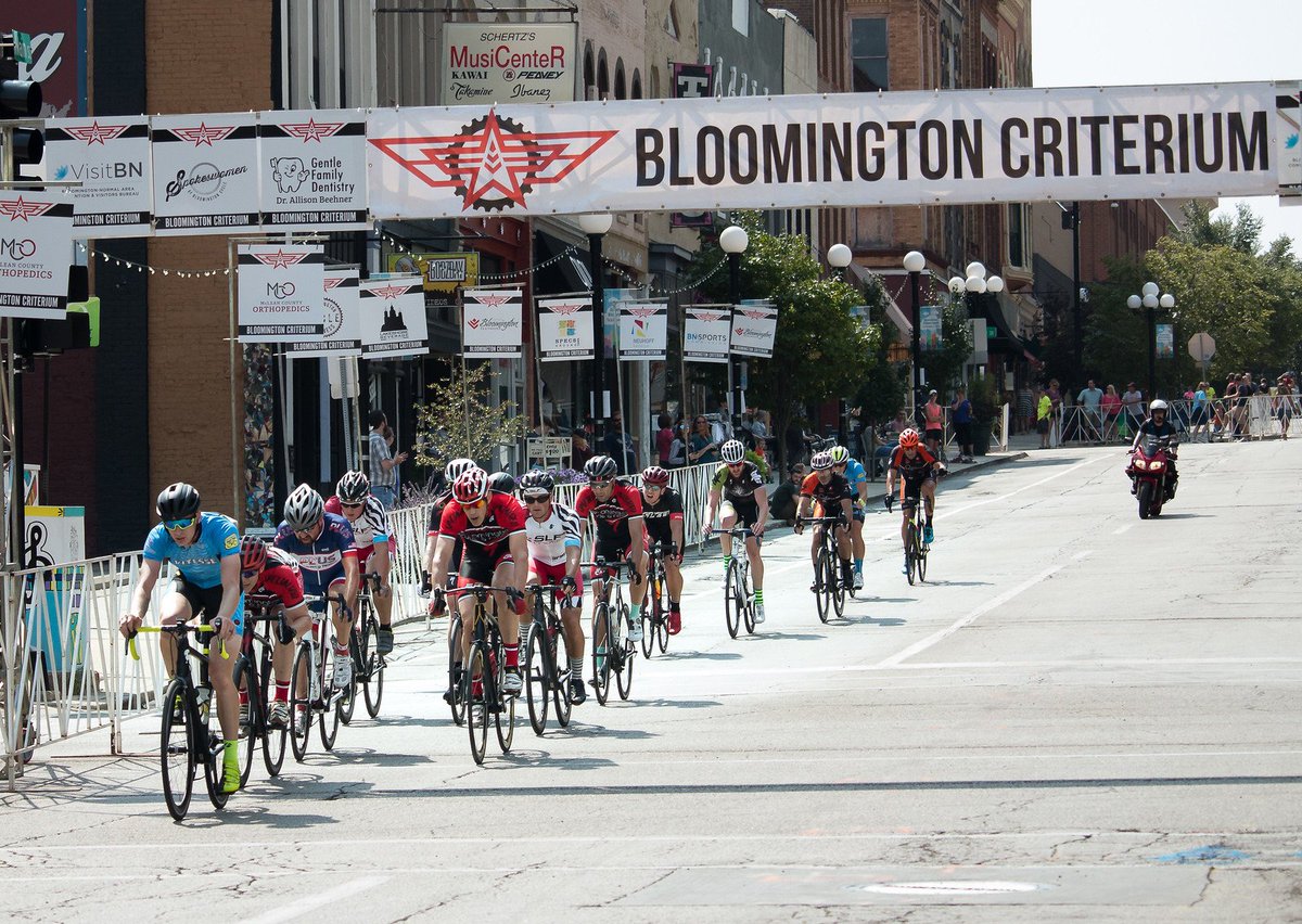 cityblm's tweet image. Good luck to all who are participating in the Criterium in Downtown Bloomington!
