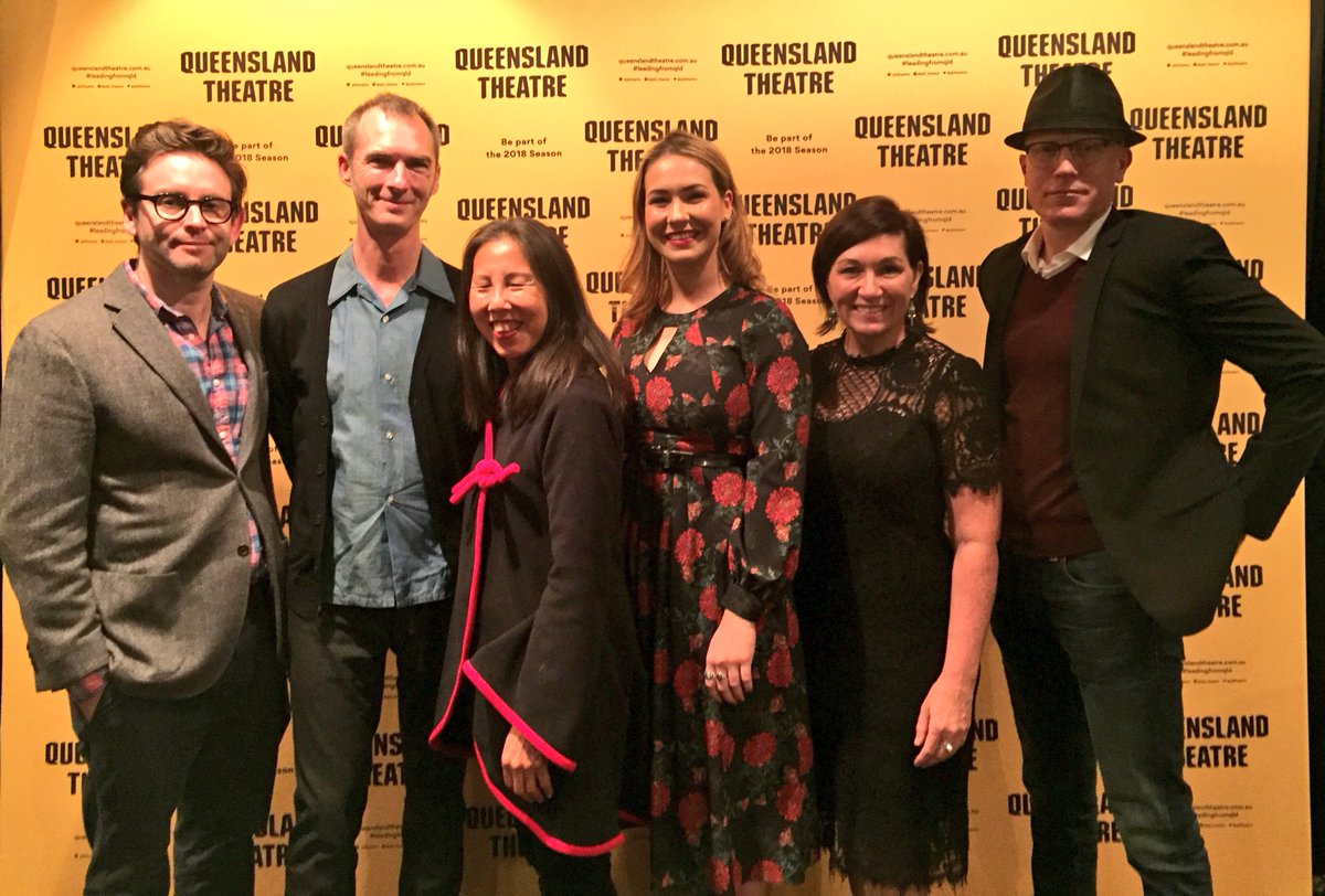 LeeanneEnoch's tweet photo. Thrilled to attend opening night of #goodmuslimboy at @qldtheatre, and to present the 2018-19 Qld Premier’s Drama Award on behalf of @AnnastaciaMP. Congrats to winner David Megarrity for “The Holidays”, which will be part of the 2020 season. https://t.co/CKXTmpTytC