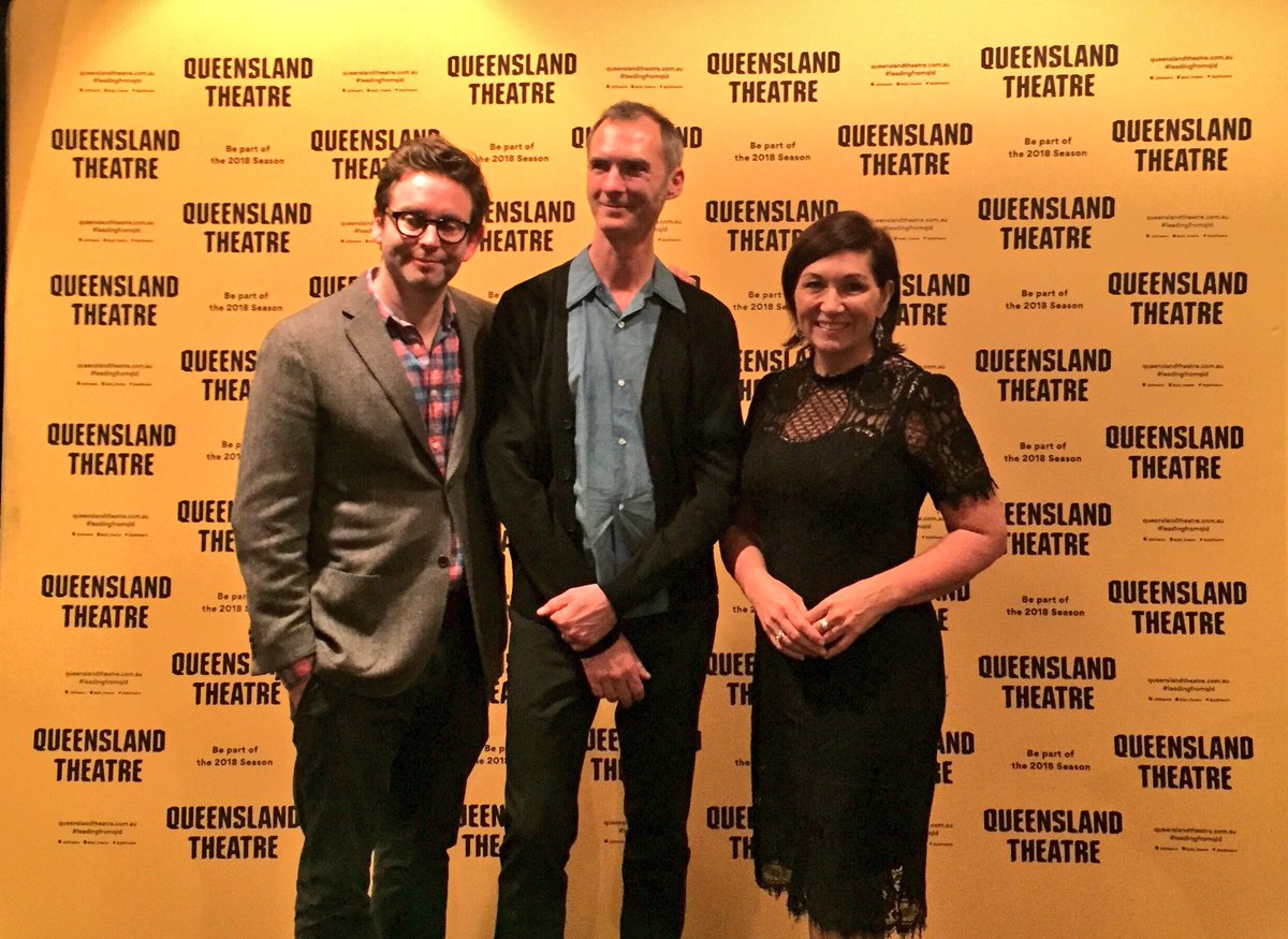 LeeanneEnoch's tweet photo. Thrilled to attend opening night of #goodmuslimboy at @qldtheatre, and to present the 2018-19 Qld Premier’s Drama Award on behalf of @AnnastaciaMP. Congrats to winner David Megarrity for “The Holidays”, which will be part of the 2020 season. https://t.co/CKXTmpTytC