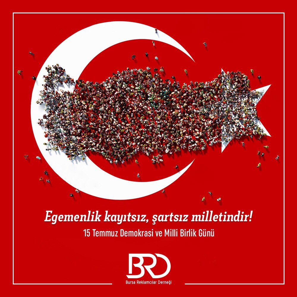 brdorgtr's tweet image. Tüm şehit ve gazilerimizi minnetle anıyoruz. #15Temmuz #DemokrasiveMilliBirlikGünü #BRD #bursareklamcılarderneği #reklam #pazarlama #reklamcılık #bursa