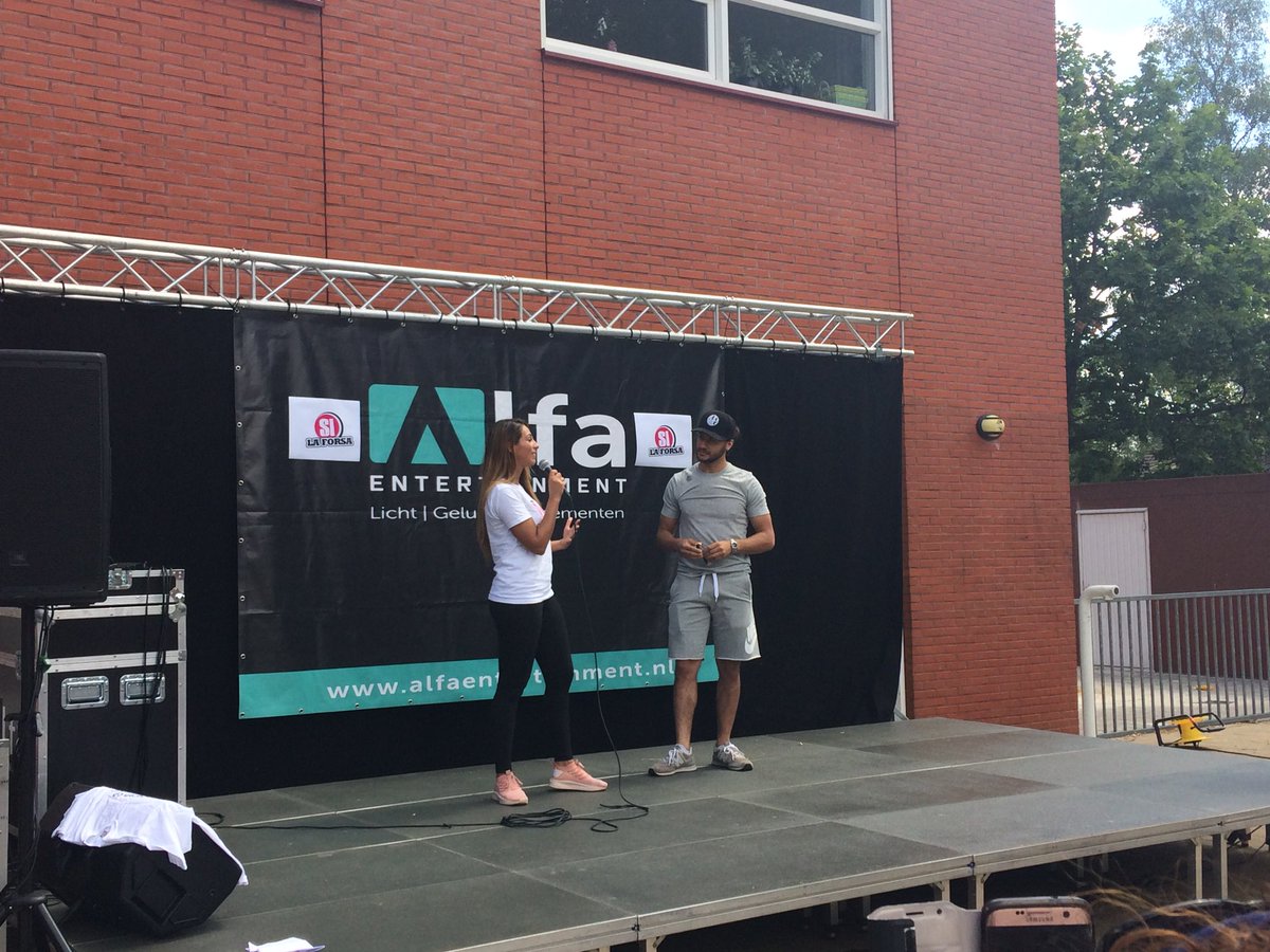 Wat gaaf om te zien en te horen hoe de meiden van La Forsa met <a href="/Samiraelim/">Samira El idrissi mrani</a> in 20 weken hebben gewerkt aan vriendschap, zelfvertrouwen en #lifestyle en dit event voor de buurt organiseren.Samen met <a href="/JuvatWestendorp/">Juvat Westendorp</a> reden voor een feestje! #jogg #gratisbewegen #smallingerland