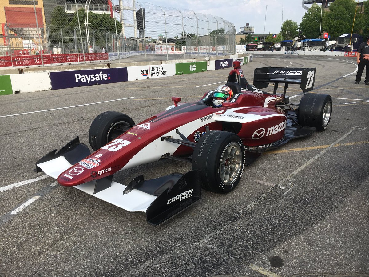 juncoshollinger's tweet photo. Engines are fired for @IndyLights Qualifying 1! Tune into @RoadToIndyTV App or https://t.co/jXcTGQL3Ca for live timing 

#IndyTO / #IndyLights / #Qual1 / #GoGreen https://t.co/Z63UD0gBdp