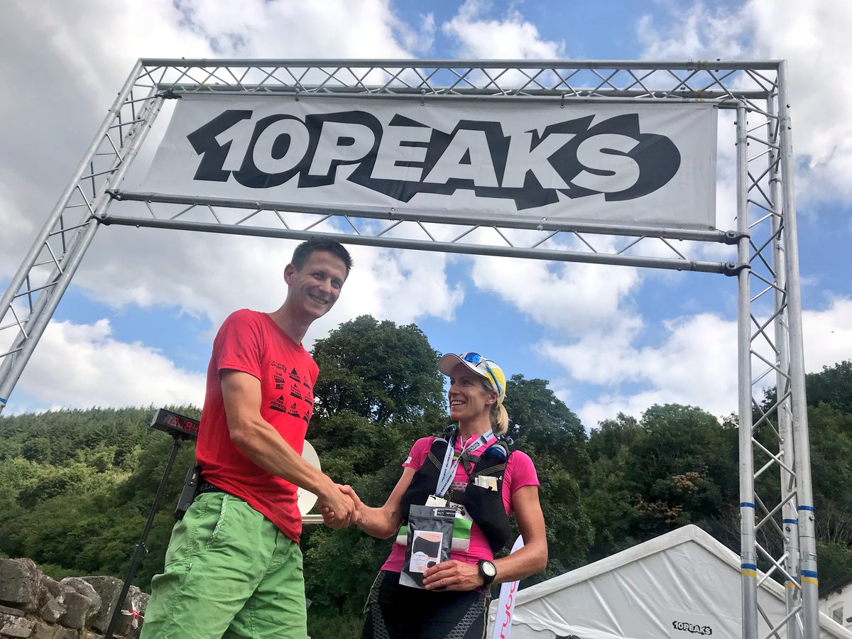 10peaks's tweet photo. We have a female #10Peaks short course winner! Congratulations @BethPascall 🥇on a new course record exactly 2 hours quicker! 🙌
Beth gets a finisher’s medal and a pair of #comfyballs women’s hipster performance boxers after her 58km run with 3000m of ascent &amp; descent today 👊 https://t.co/SUQog329Jy
