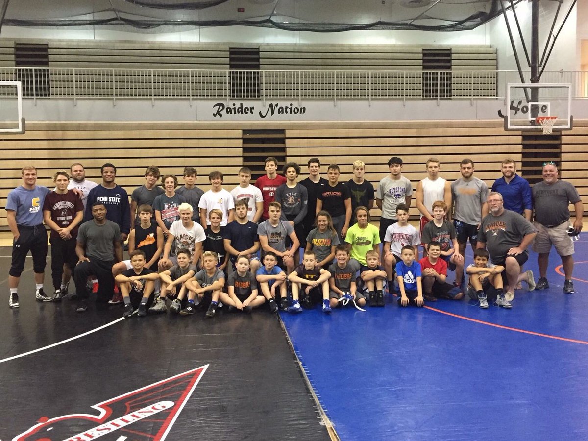 RYLEWRESTLING's tweet photo. Huge shout out to @kyle_ruschell @tjruschell @SirIsaacJordan and @BaybeeMarky_PSU for making the 2018 camp at Ryle an awesome experience!  #raidernation #4rw https://t.co/ITwXrjwh6R