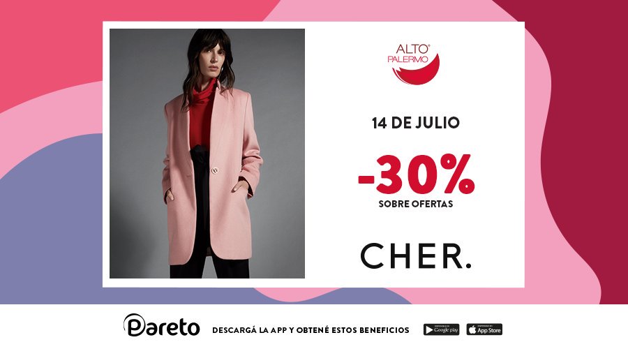 HOY! no te pierdas un 30% de descuento en <a href="/MARIACHER/">Maria Cher.</a>! 🎉 🎊
Descargá <a href="/ParetoApp/">Pareto App</a> y empezá a disfrutar de increíbles beneficios!✨
paretopago.com.ar
Legales 👉goo.gl/Kj2dc5