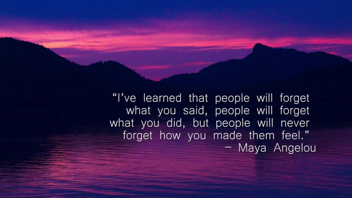 NYSPTA on Twitter: "#QOTD I've learned that people will forget ...
