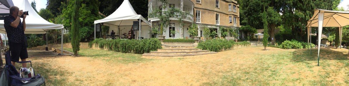 Alex_Savell's tweet image. Dad’s birthday... mini festival time. Starting with Freudian Slip (hey’re in the Gazeebo) at the Pleasure Gardens