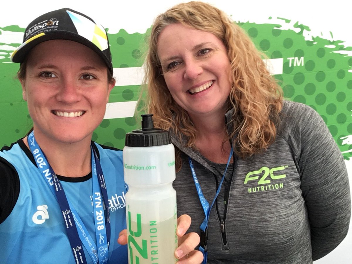 worldtristore's tweet photo. Always great to see our friends @F2CNutrition! Thanks for keeping us hydrated this week at @ITUmultisport! #HighFiveFyn #Fyn2018 https://t.co/UOcQCTlVZQ