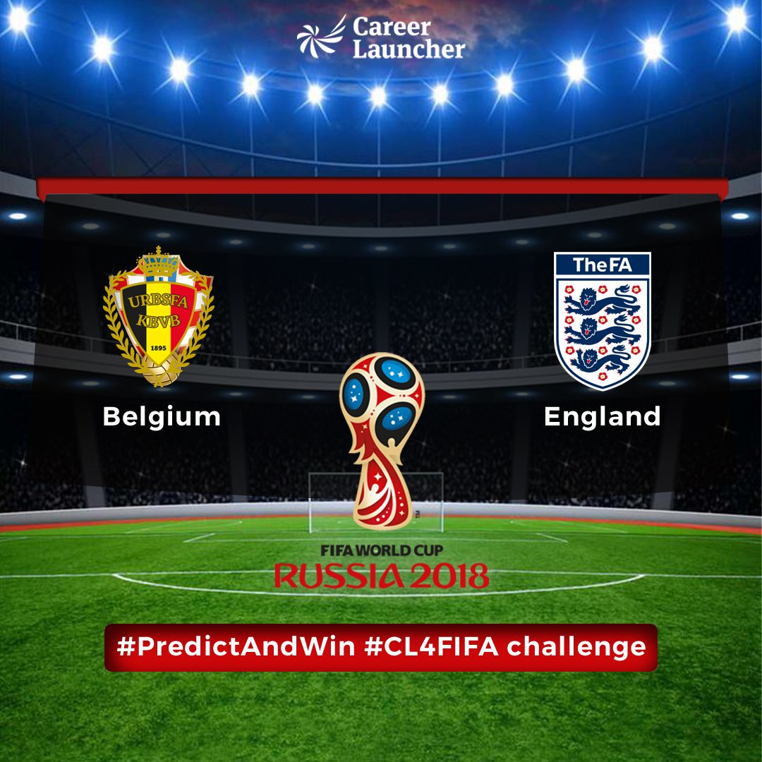 careerlauncher's tweet photo. Two teams fighting for the thrird spot #ENG v #Bel
Don't loose heart 💔 cheer for your favorite team 🙌 participate in #PredictAndWin challenge at 🌐https://t.co/jSgIhDiyGy & win CL voucher worth 10,000💸 after every #WorldCup match #CL4FIFA #FifaWorldCup2018 https://t.co/rNZcW8gr28