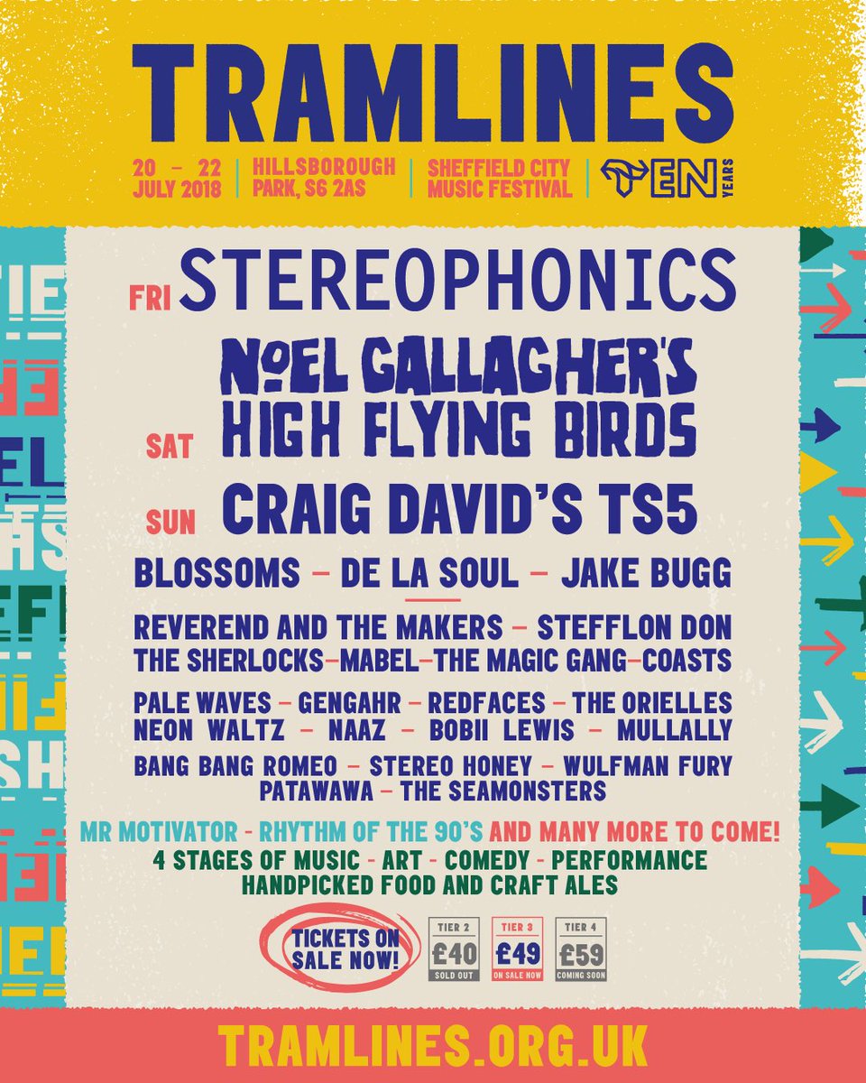 SophsMusicTalk's tweet photo. My top picks for Tramlines 2018 have been picked and are now live!

Whether you need to fill some gaps in your plan for the weekend or are still to make it, this is for you!

https://t.co/4ZuJv5D0Ce

(@TS5, @SHEAFSBand, @SandTGofficial, @Tom_Grennan, @Leadmill &amp; @This_Feeling) https://t.co/Cus33xPqYO