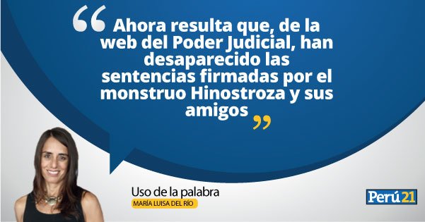 peru21noticias's tweet photo. #OPINIÓN

María Luisa del Río (@ciudadansiedad): En edad de merecer
Lee 'Uso de la palabra': https://t.co/0bATQrv5f8 https://t.co/1tY0V18LKg